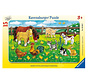 Ravensburger Farm Animals in the Meadow Frame Puzzle 15pcs