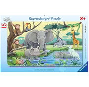 Ravensburger Ravensburger Animals of Africa Frame Puzzle 15pcs