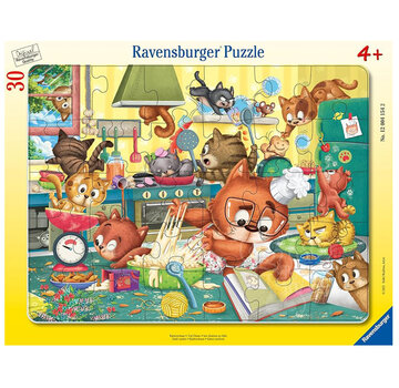 Ravensburger Ravensburger Cat Chaos Frame Puzzle 30pcs