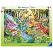 Ravensburger Ravensburger Dinosaur Roar Frame Puzzle 30pcs