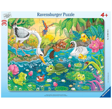 Ravensburger Ravensburger Summer at the Pond Frame Puzzle 30pcs