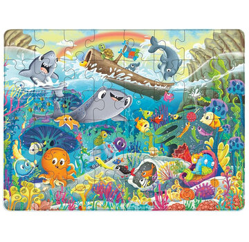 Ravensburger Ravensburger Ocean Friends Frame Puzzle 48pcs