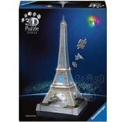 Ravensburger Ravensburger Iconics 3D Eiffel Tower Night Edition Puzzle 216pcs