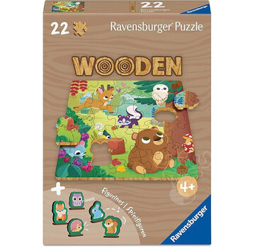 Ravensburger Ravensburger Forest Animals Wood Puzzle 22pcs