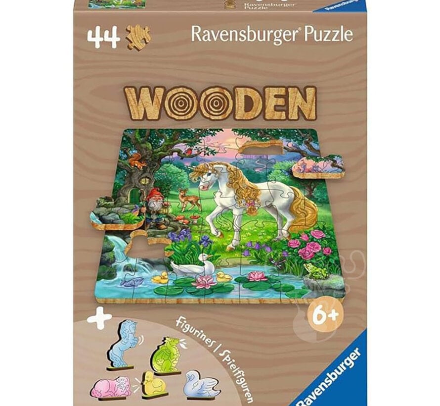 Ravensburger Unicorn Wood Puzzle 44pcs