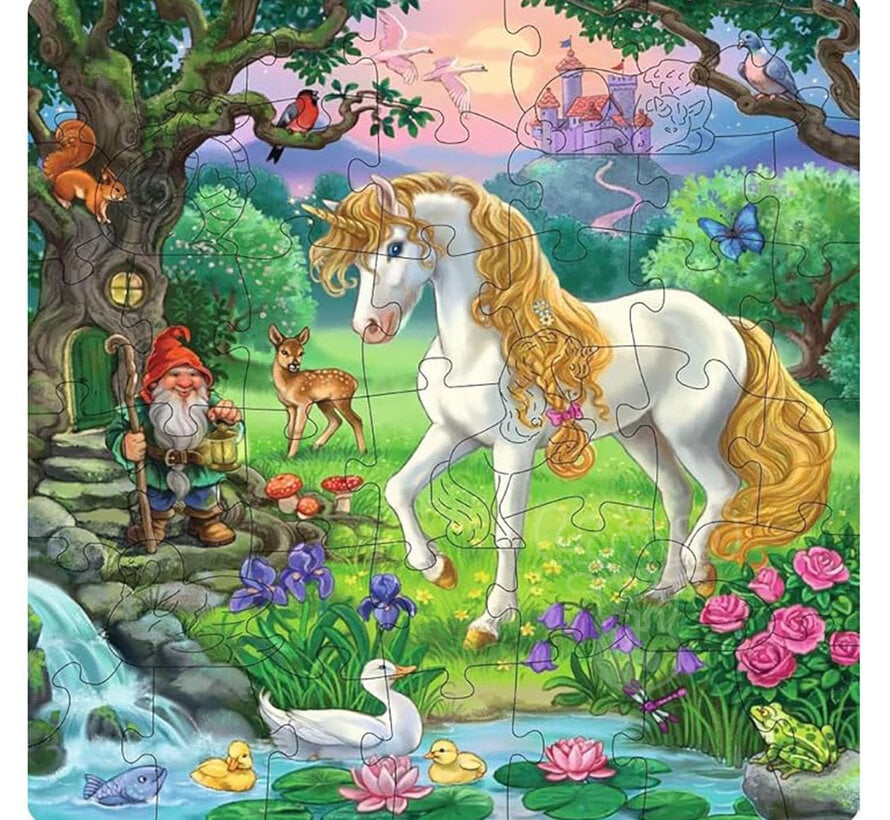 Ravensburger Unicorn Wood Puzzle 44pcs