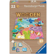 Ravensburger Ravensburger Sea Animals Wood Puzzle 22pcs