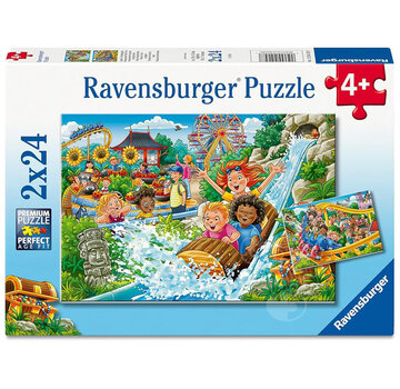 Ravensburger Ravensburger Amusement Park Puzzle 2 x 24pcs