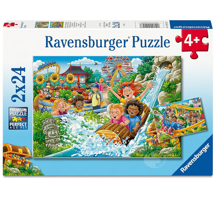 Ravensburger Amusement Park Puzzle 2 x 24pcs