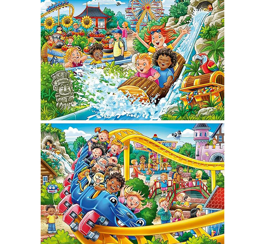 Ravensburger Amusement Park Puzzle 2 x 24pcs