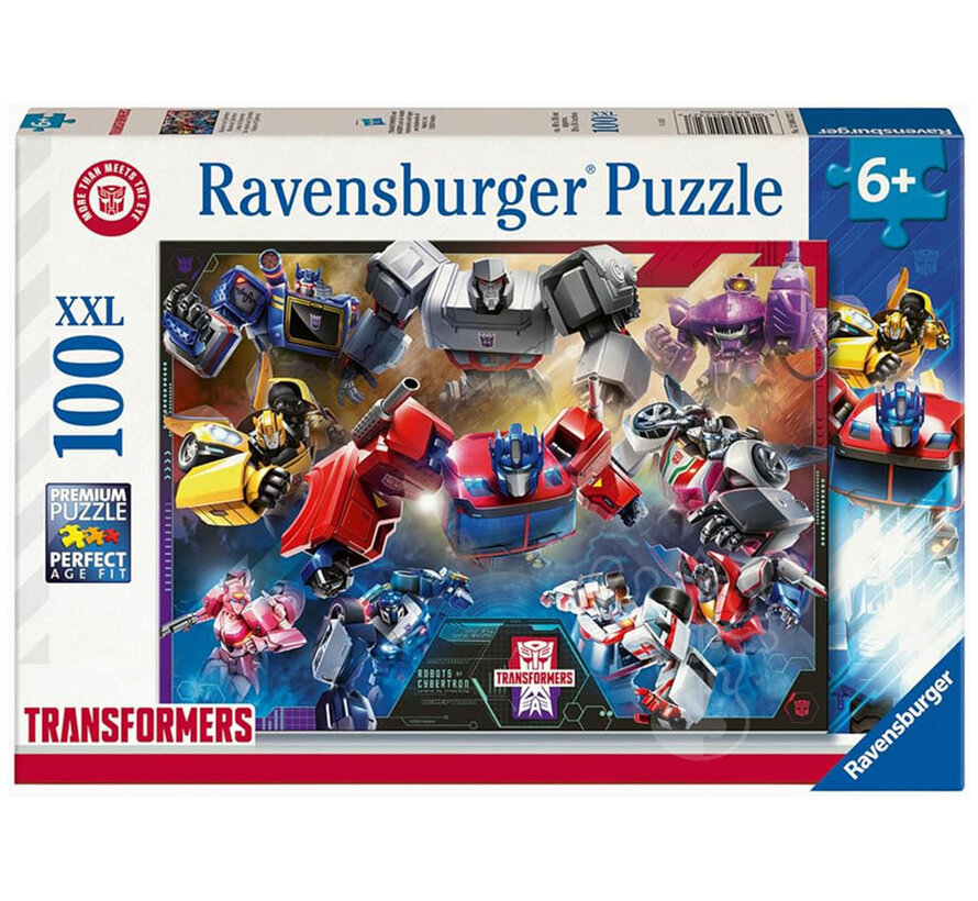 Ravensburger Transformers Puzzle 100pcs XXL
