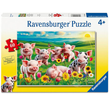 Ravensburger Ravensburger Precious Piglets Puzzle 60pcs