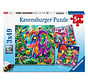 Ravensburger Baby Garden Dragons Puzzle 3 x 49pcs