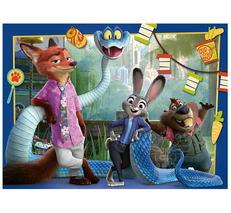 Ravensburger Disney Zootopia 2: Back in Zootopia Puzzle 100pcs XXL