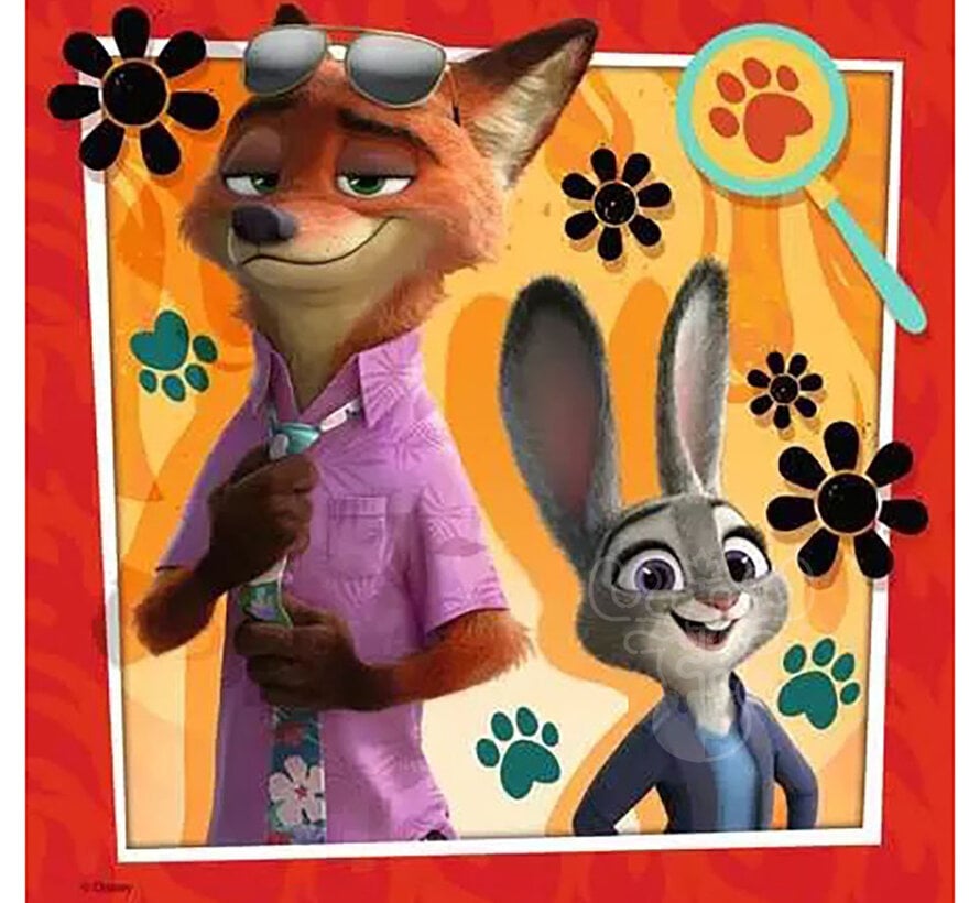 Ravensburger Disney Zootopia 2: A New Mission Puzzle 3 x 49pcs