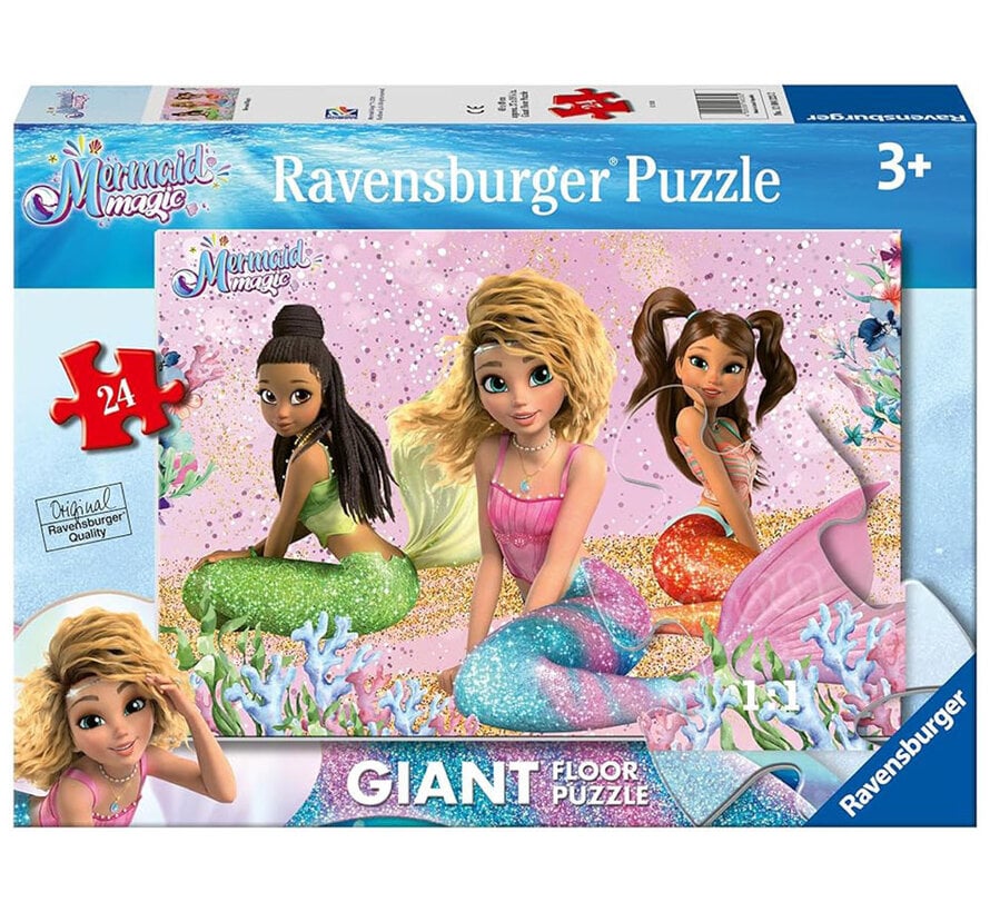 Ravensburger Mermaid Magic Floor Puzzle 24pcs