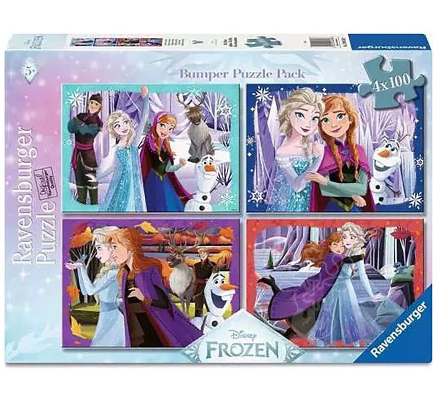 Ravensburger Disney Frozen: Magical Spirits Puzzle 4 x 100pcs XXL