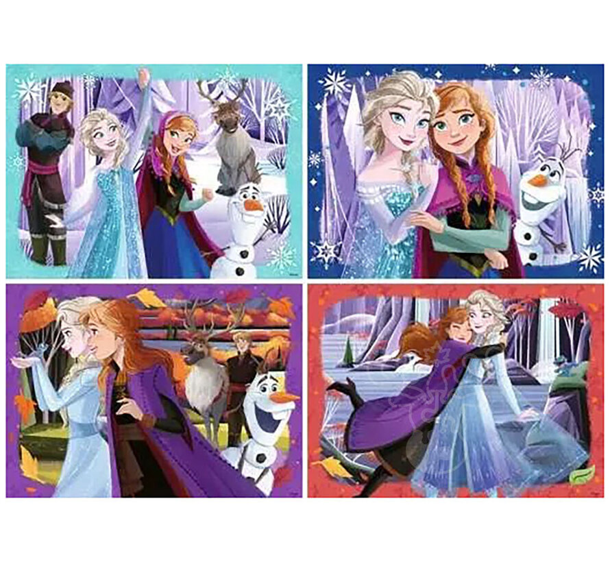 Ravensburger Disney Frozen: Magical Spirits Puzzle 4 x 100pcs XXL