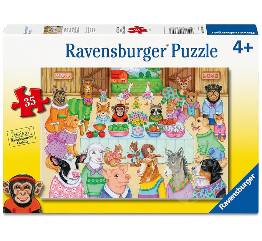 Ravensburger Barn Party Puzzle 35pcs
