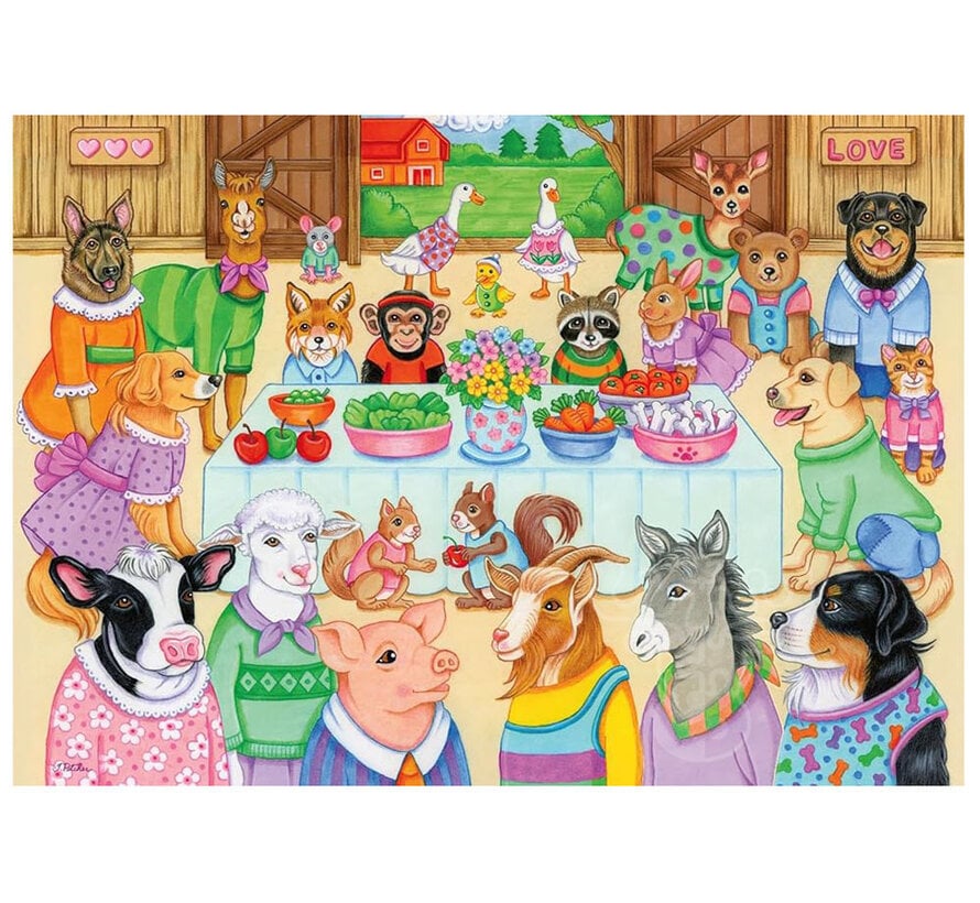 Ravensburger Barn Party Puzzle 35pcs
