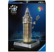 Ravensburger Ravensburger Iconics 3D Big Ben Night Edition Puzzle 216pcs