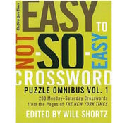 St. Martin's Publishing FINAL SALE The New York Times Easy to Not-So-Easy Crossword Puzzle Omnibus Volume 1