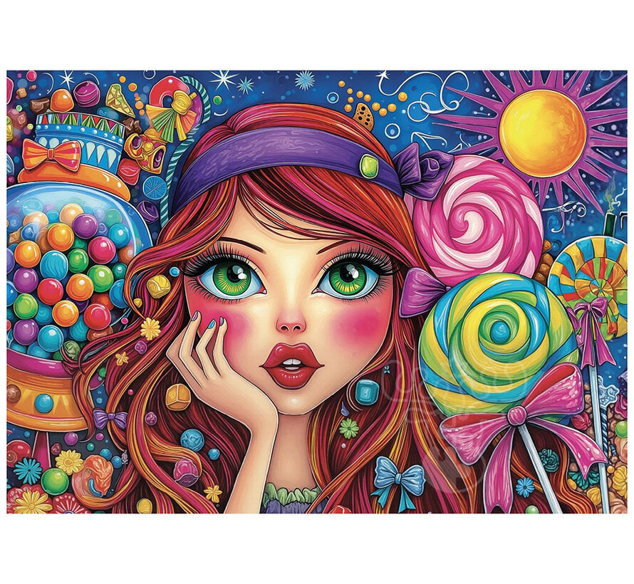 JaCaRou Candy Queen Puzzle (Collection NovIA) 1000pcs
