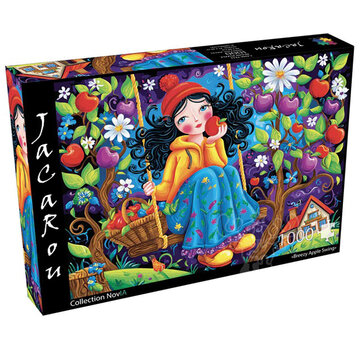 JaCaRou Puzzles JaCaRou Breezy Apple Swing (Collection NovIA) Puzzle 1000pcs