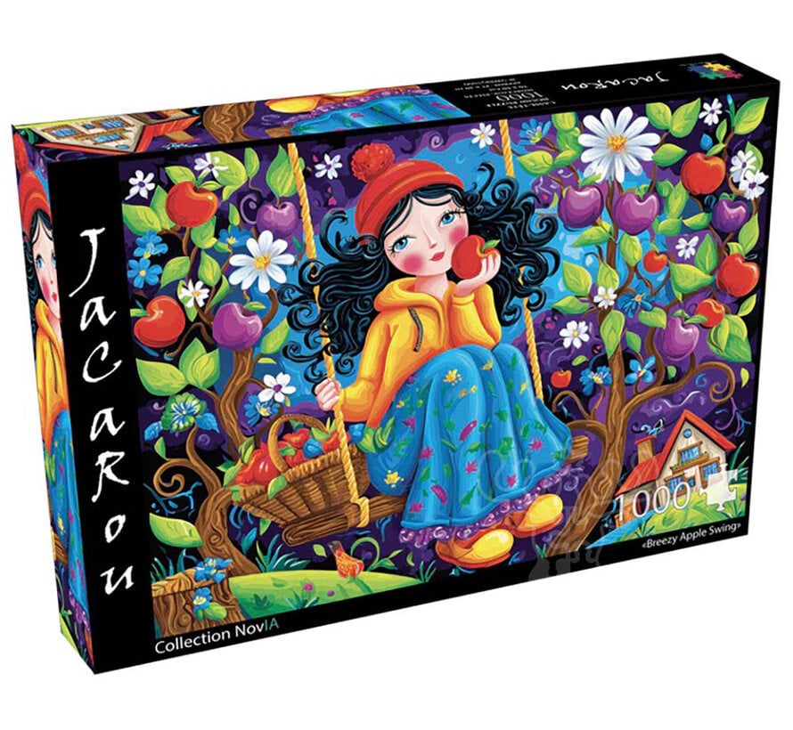 JaCaRou Breezy Apple Swing (Collection NovIA) Puzzle 1000pcs