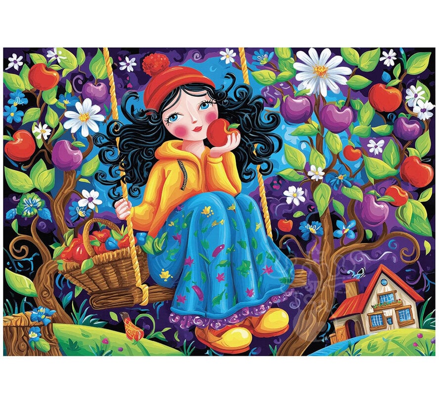 JaCaRou Breezy Apple Swing (Collection NovIA) Puzzle 1000pcs