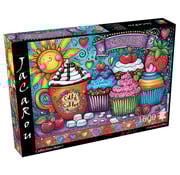 JaCaRou Puzzles JaCaRou Cupcakes & Coffee (Collection NovIA) Puzzle 1000pcs
