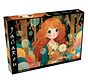 FINAL SALE JaCaRou Flowered Fabric Grace (Collection NovIA) Puzzle 1000pcs