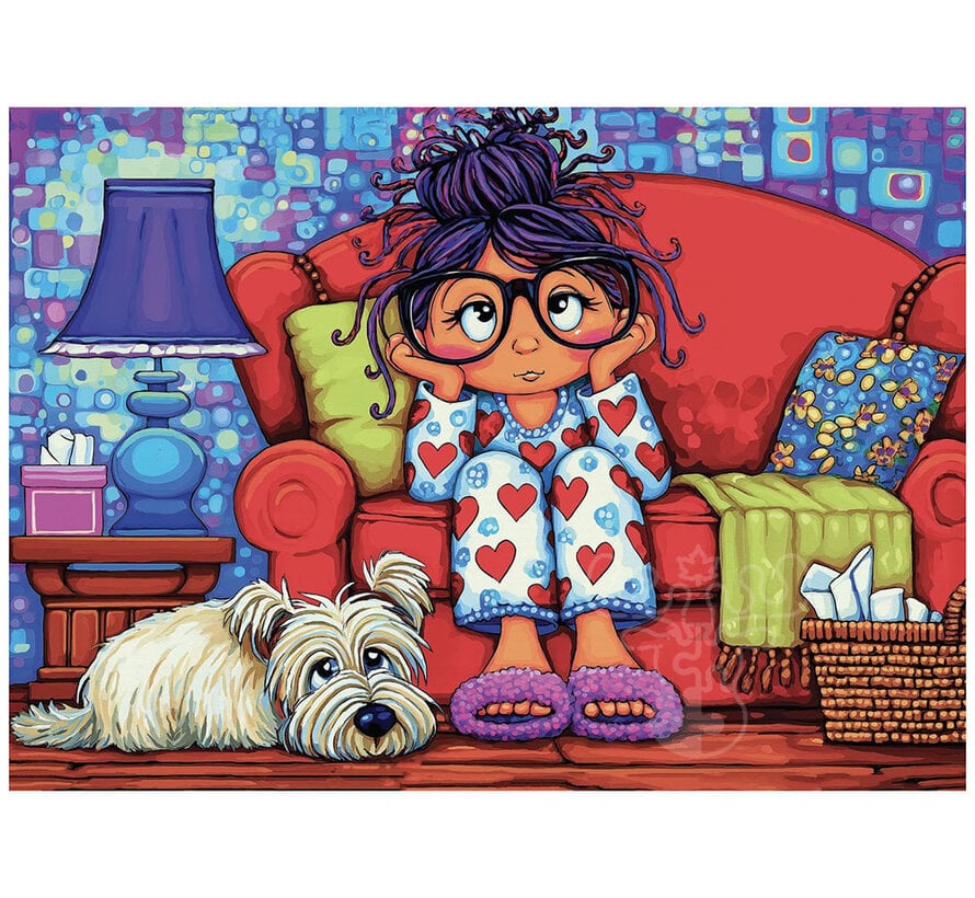 JaCaRou Pajama Pup Pal (Collection NovIA) Puzzle 1000pcs