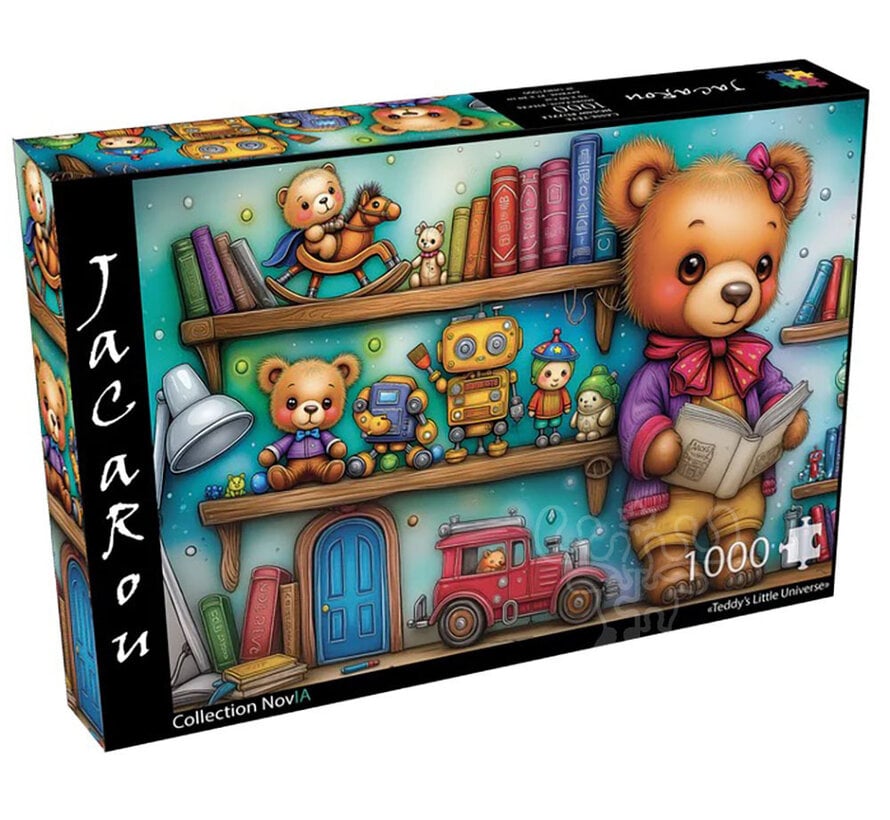 JaCaRou Teddy's Little Universe (Collection NovIA) Puzzle 1000pcs