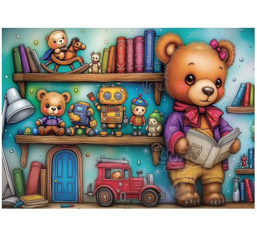 JaCaRou Teddy's Little Universe (Collection NovIA) Puzzle 1000pcs
