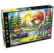 JaCaRou Puzzles JaCaRou Tiny Tee Time Puzzle 1000pcs