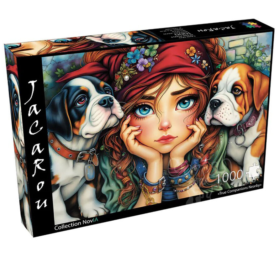 JaCaRou True Companions Nearby (Collection NovIA) Puzzle 1000pcs
