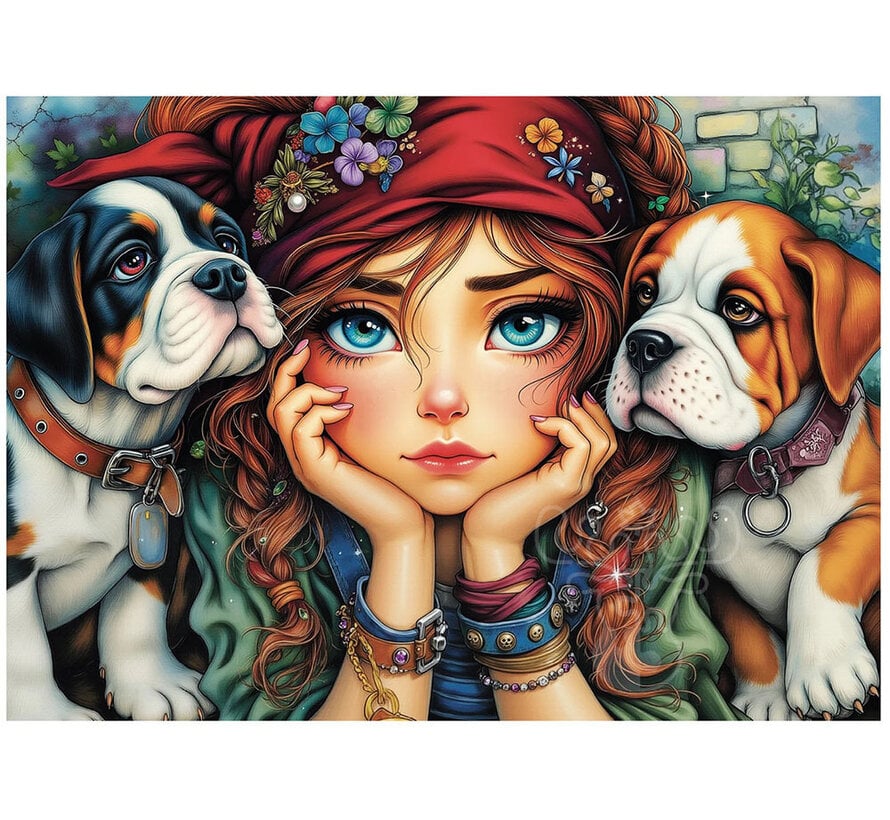 JaCaRou True Companions Nearby Puzzle 1000pcs