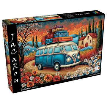 JaCaRou Puzzles FINAL SALE JaCaRou Van Life Escape (Collection NovIA) Puzzle 1000pcs