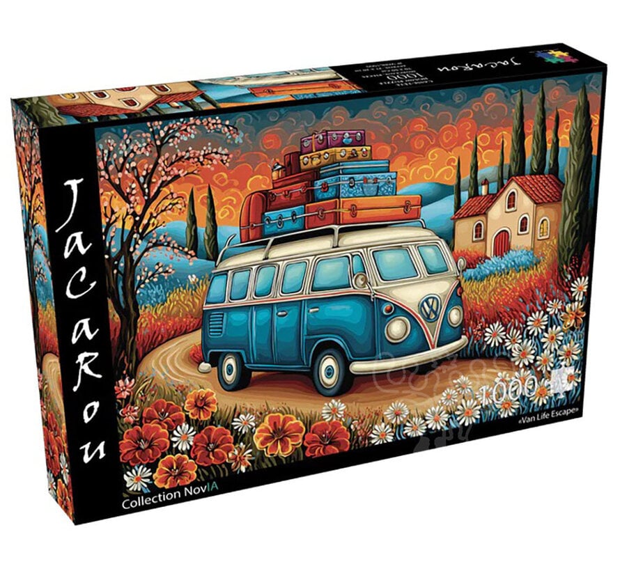 JaCaRou Van Life Escape (Collection NovIA) Puzzle 1000pcs