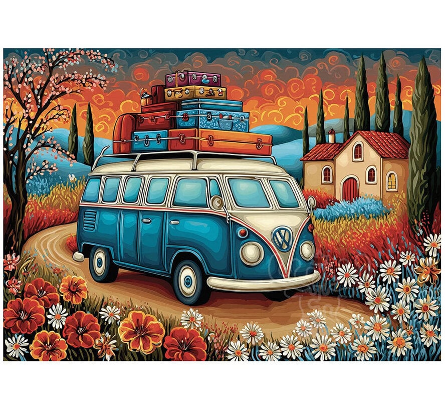 JaCaRou Van Life Escape (Collection NovIA) Puzzle 1000pcs
