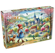 Delfy Delfy Walking Toward Home Puzzle 1000pcs