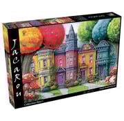 JaCaRou Puzzles JaCaRou Bright Neighborhood (Collection NovIA) Puzzle 1000pcs