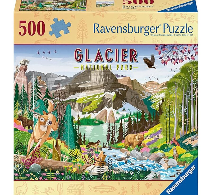 Ravensburger Glacier National Park Puzzle 500pcs