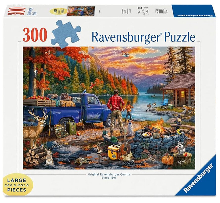 Ravensburger Sunset Lake Large Format Puzzle 300pcs
