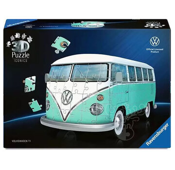Ravensburger Ravensburger Iconics 3D VW Bus T1 Campervan Puzzle 162pcs