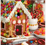 Springbok Springbok Gingerbread House Puzzle 500pcs