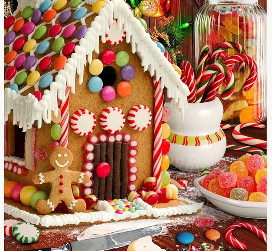 Springbok Gingerbread House Puzzle 500pcs
