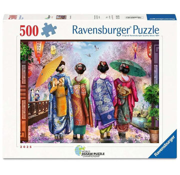 Ravensburger Ravensburger Blossom Walk Puzzle 500pcs World Jigsaw Puzzle Championship 2025