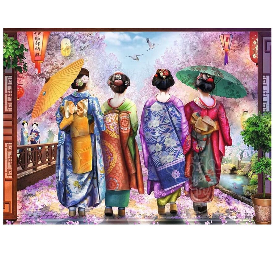 Ravensburger Blossom Walk Puzzle 500pcs World Jigsaw Puzzle Championship 2025